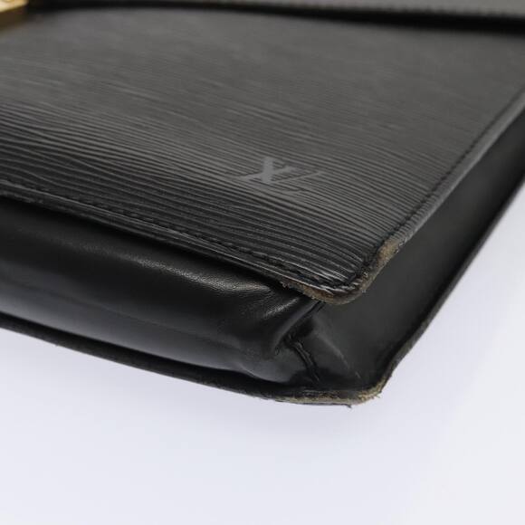 LOUIS VUITTON Epi Porte Documents Senateur Briefcase Black M54452 - Picture 8 of 12